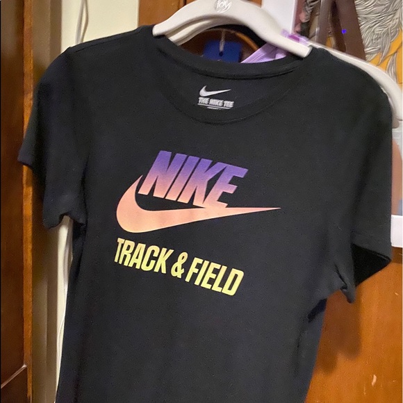 nike track and field shirt